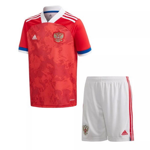Camiseta Rusia 1ª Kit Niño 2020 Rojo Blanco